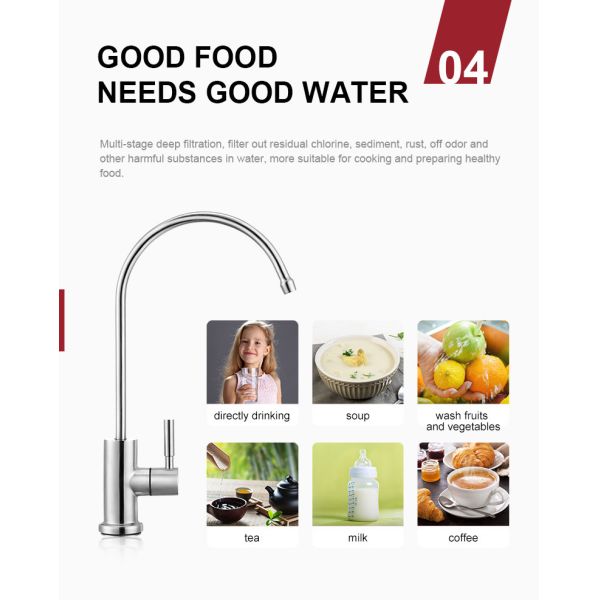 Tankless PPC Water Purifier Device , 500GPD Household Water Purification System