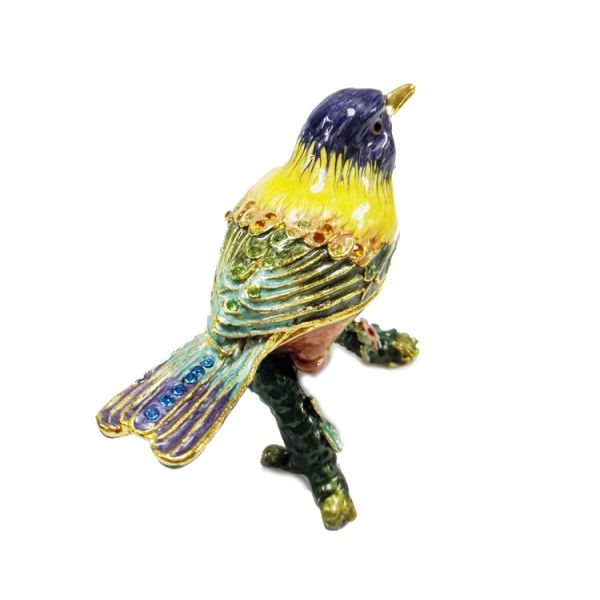 jewelry boxes for women small metal trinket box bird trinket jewelry box