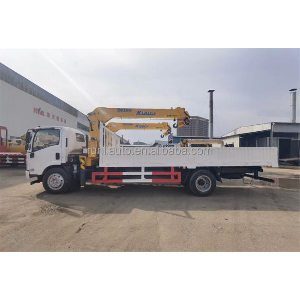 Hot Sale Factory Left Hand Drive Mini Truck Mounted Crane 3ton 5ton