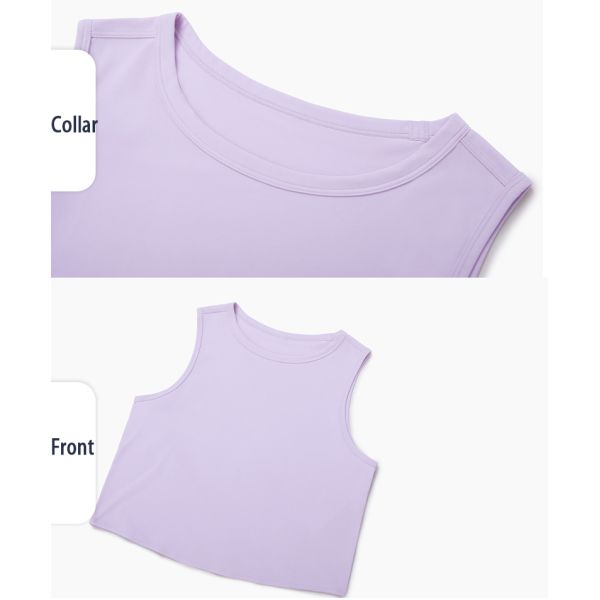 Sleeveless Loose Yoga Workout Tops Women Fitness Sports Vest