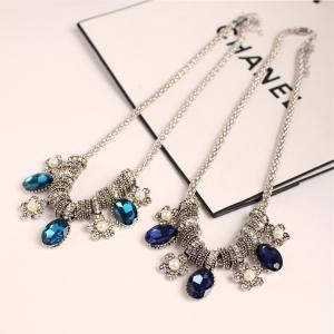 Quality Fashion hold opal necklace wholesale