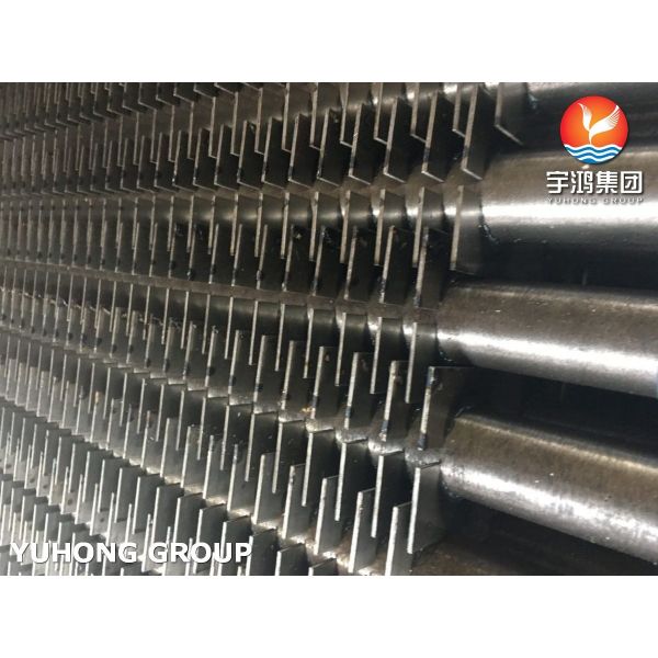 H Type Fin Tube Stainless Steel Square Finned Tube For Economizer