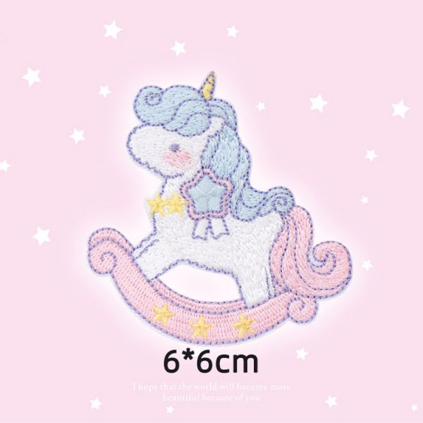 Heat Press Custom Badge Embroidery Patch Iron On Patch Applique For Clothing