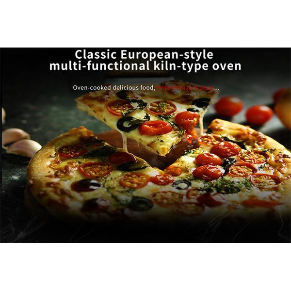 Custom Volcanic Stone Pizza Oven 500-600℃ with 15kw Power