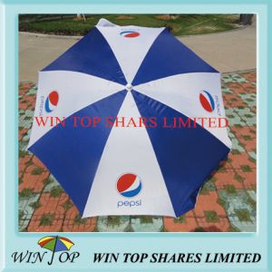 Buy cheap 40" Fashion Promotional Blue Beach Umbrella from wholesalers
