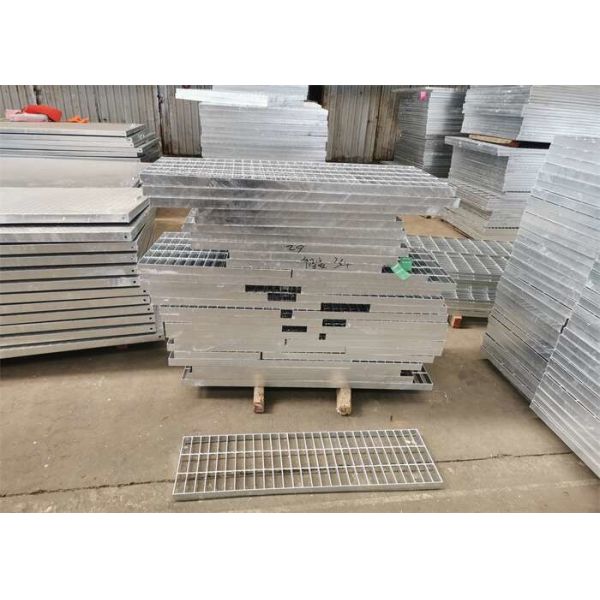 Hot Dipped Galvanised Drain Grate Q235 Steel Press Welded Anti Theft