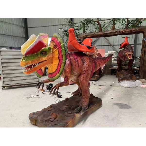 Ride On Dicrosaurus Animatronic Dragons Customized