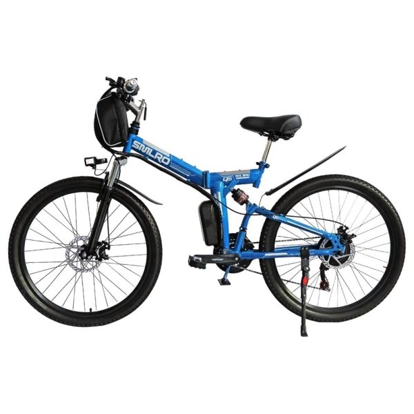 48V 24 Inch Electric Bike 1000 Watt SHIMANO 21Speed Geared 6061Alu Frame