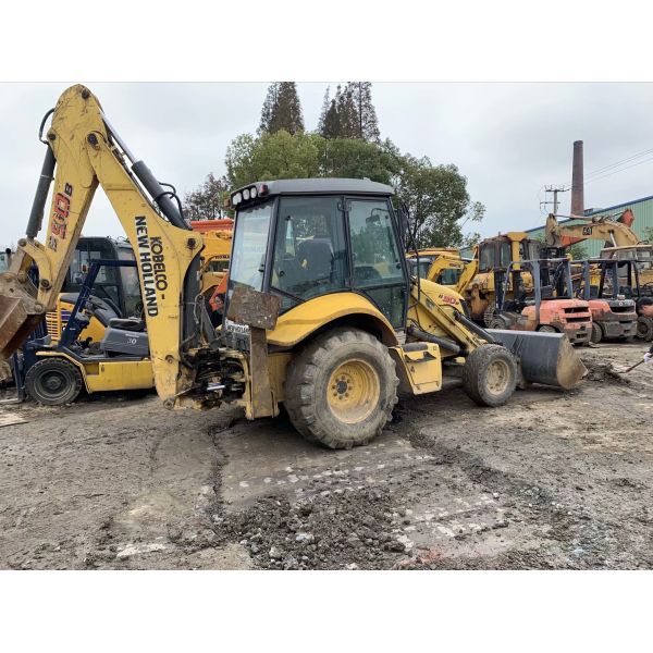 Original USA Used New Holland B90B Loader Backhoe In Good Condition