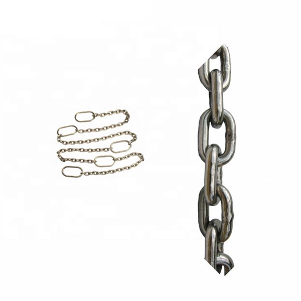 Din763 High Tensile Steel Link Chain Stainless Steel Short Link Anchor Chain For Industrial