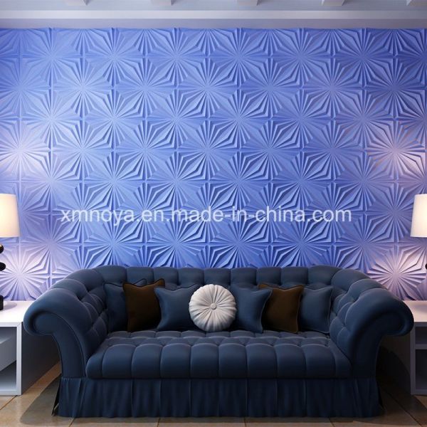 No Frame Plastic Composite 3D Panel for Ceiling/Wall Decorative Size 500mm*500mm