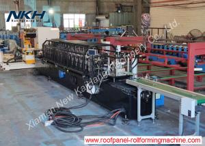 Quality C68 Roll Forming Machine with Non Stop Punching, Printing&amp;Cutting Connection Parts for Metal Buildings wholesale