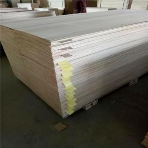 Quality FSC Certified Solid Paulownia Wood Panel For Furniture Door Eco Friendly wholesale