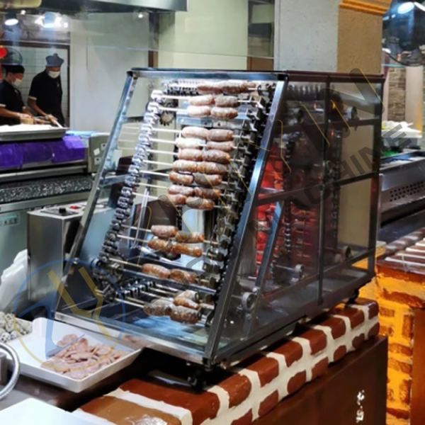 Electric Heating Custom Barbecue Machine, Liquefied Gas Outdoor Barbecue Machine