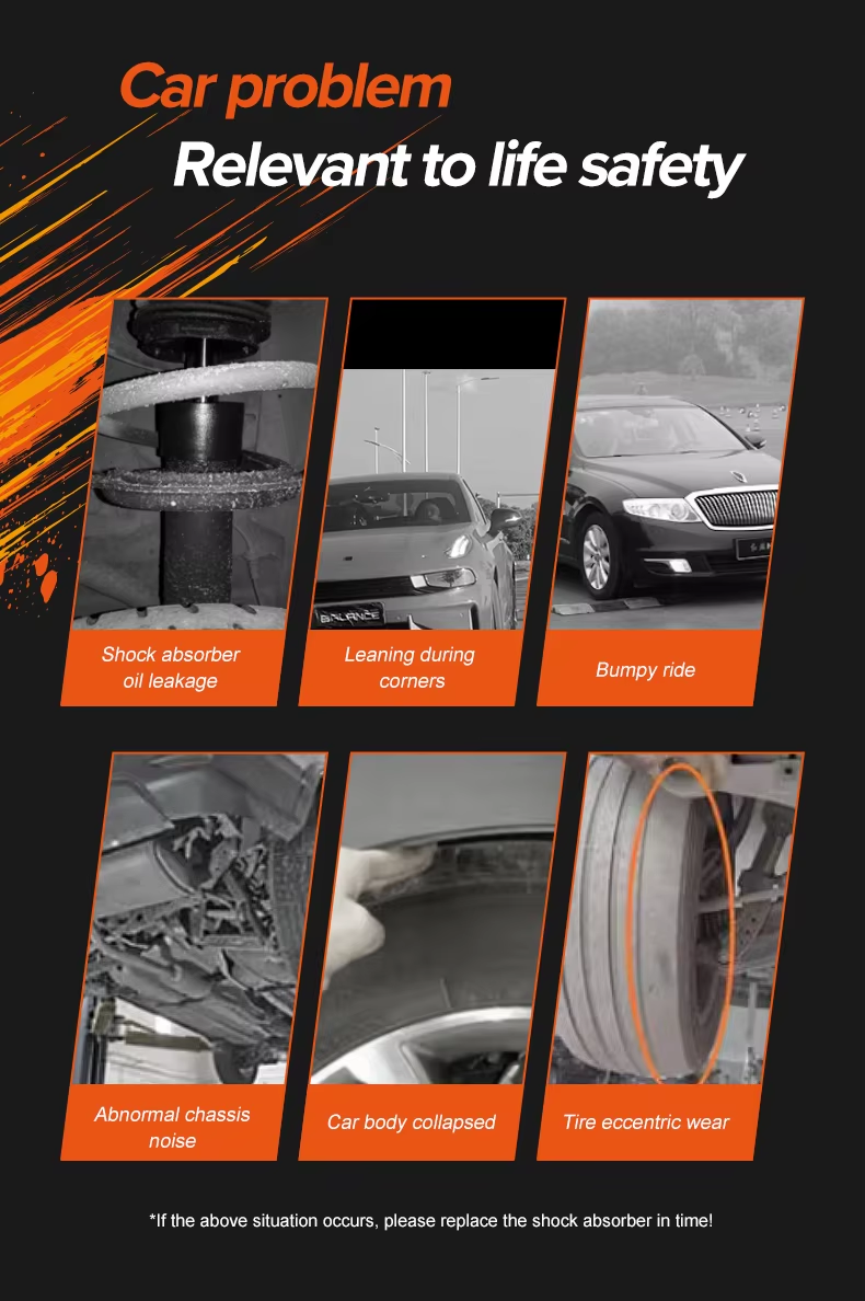 Easy Installation Shock Absorber And Strut Flexible For Volkswagen Polo