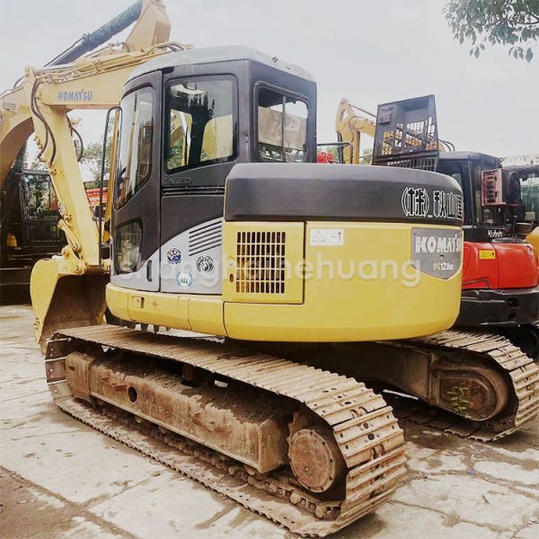 64KW Imported Original Second Hand Komatsu PC128 Excavator With small amount of working hours