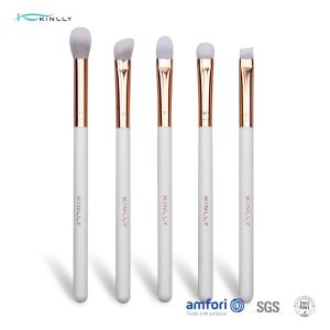 China Soft 5PCS Bristle ODM Plastic Makeup Brushes on sale