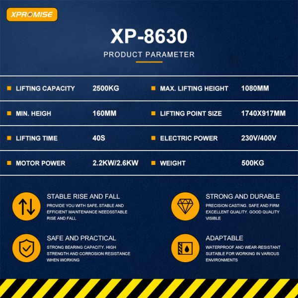 Portable Mid Rise Scissor Car Lift