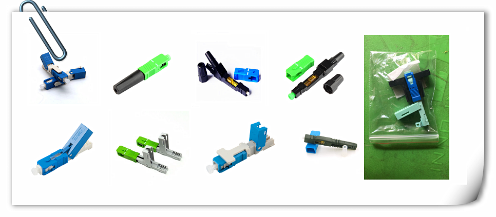 FTTH SC Pre-polished Ferrule Field Assembly Connector Fiber Optic Fast Connector