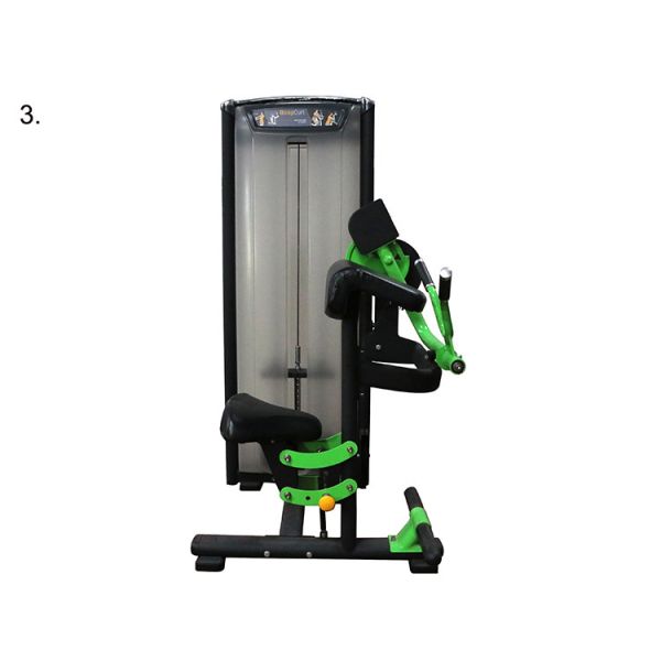 Professional Matrix Strength Training Equipment / Gym Exercise Seated Biceps Curl Machine