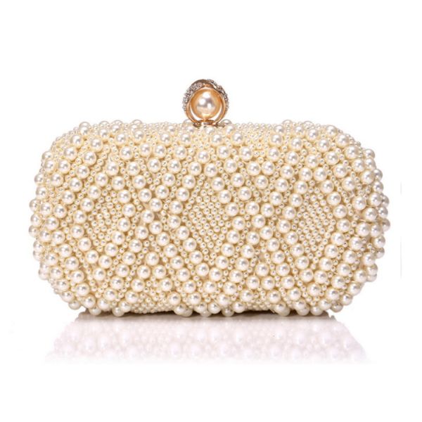 Cross-border new pearl dinner bag European and American lady banquet bag celebrity dress evening bag