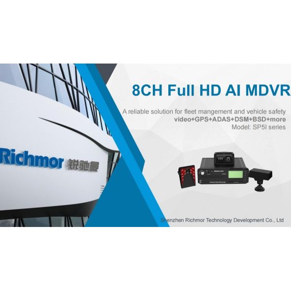 Monitoring High Integration 4CH 1080P 4G GPS WIFI Mobile DVR with DSM Support and ADAS