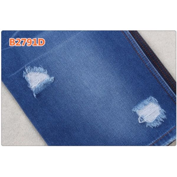 Dark Blue Sanforizing 11.5 Oz 100 Cotton Denim Fabric Cotton Jeans Cloth