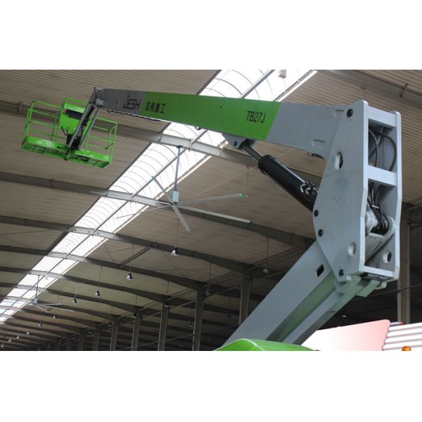 Telescopic Boom Lift -60°~75° Jib Rotation with ISO certification