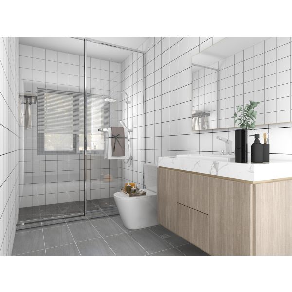 Oil Proof Tile Effect Wallpaper Smoke Proof Kitchen Tile Effect Wallpaper For Household