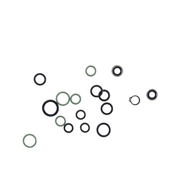 Fuel Injection Pump Repair Kit 1213633 Black Silver O Rings Gaskets Seals Washers