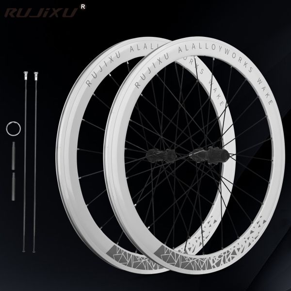 Customizable Road Bike Wheel Set 50mm Rim HUB120 V Brake Disc Brake