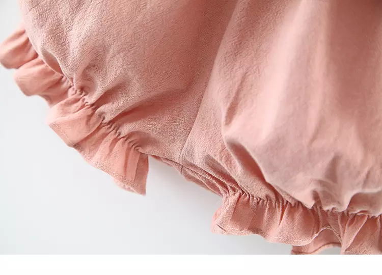 120CM 43in Summer Children'S Clothing Pink Full Body Suit For Baby