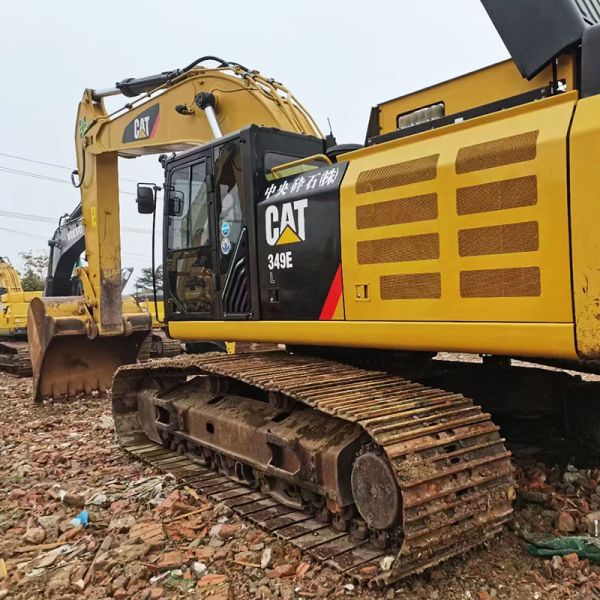 349E Used CAT Excavators Large Sized 49Ton Caterpillar Engineering Machine
