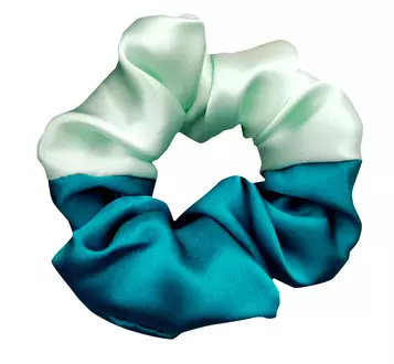 Double Side 25mm Mulberry Silk Scrunchies For Hair Private Logo