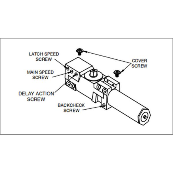 850mm Heavy Duty Commercial Door Closer