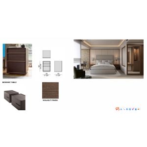 ODM Commercial Modern Hotel Furniture Bedroom Queen Bed Packages Waterproof