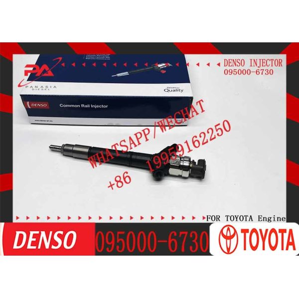 Hot Sale Fuel Injector 095000-6730 095000-7710 Fuel Injector Assembly 23670-51020 23670-59035 For Toyota 1VD-FTV