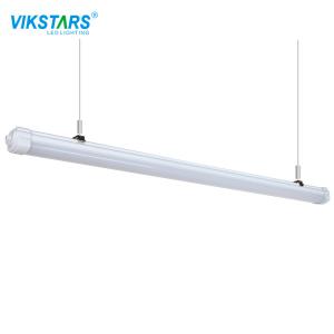 Quality 1200mm Pendant Suspended LED Linear Light Ceiling 12PCS ROHS Gray Housing wholesale