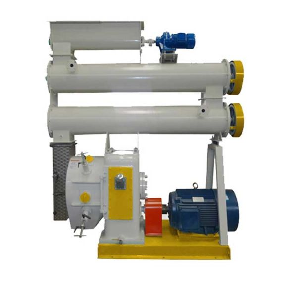 High Speed 0.2mm 4.0mm Wheat Bran Ring Pellet Machine For Cattle Feed