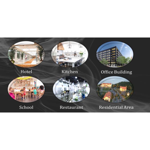 Home Gas Alarm High Sensitivity Carbon Monoxide Sensor Smoke And CO Alarm