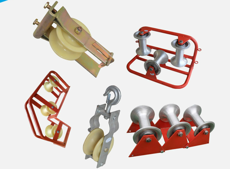 Bridge Type Communication Cable Pulling Pulley Straing Line Cable Roller Guide