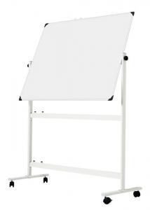 Quality Free Standing Double Sided Mobile Whiteboard With Stand Silk Printing wholesale