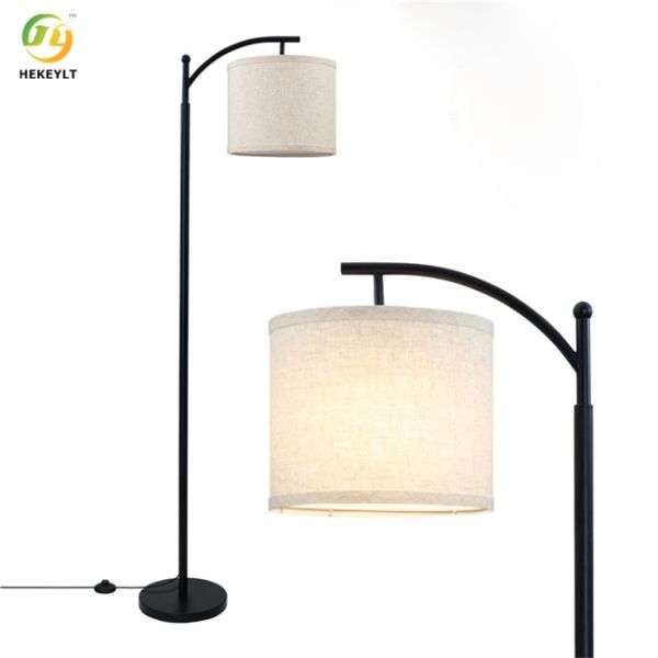 Metal Material LED Modern Floor Light Nordic Style E26 Bulb Base