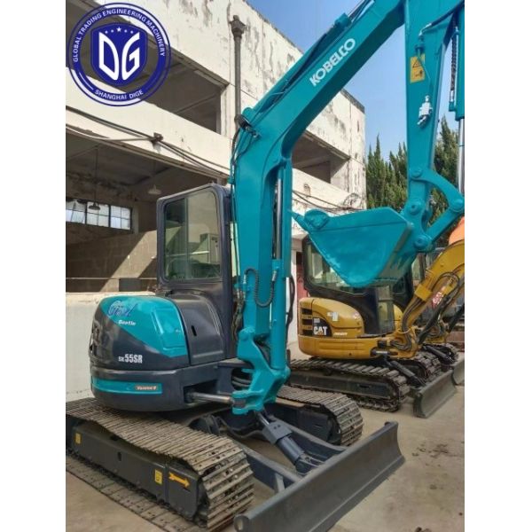 SK55 5.5Ton Kobelco Mini Used Excavator With Good Quality And Excellent Function On Sale