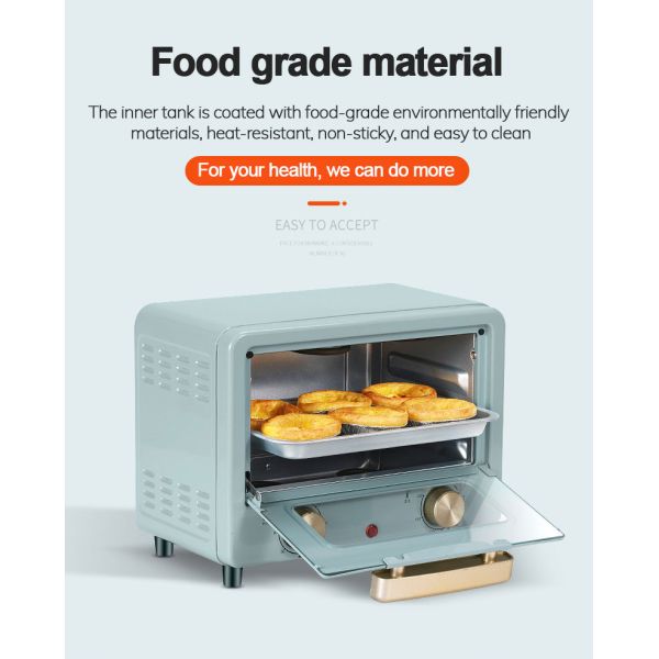 10L Baking Multi Function Toaster Oven 750W 10.5 Quart