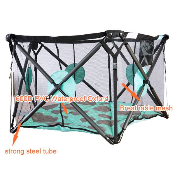 600D PVC Dog Playpen Fence