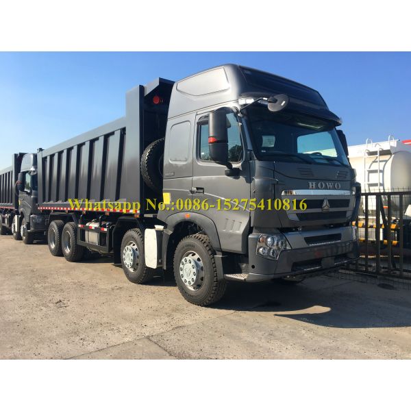 Sinotruck 40 Ton Loading Capacity Howo T7H 8x4 371HP 12 Wheeler Mining Dump Truck adopt Man Technology for Philippines