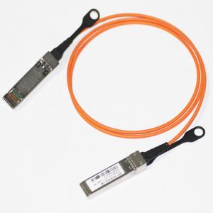 Quality Fanout Cisco Qsfp Breakout Cable / 40g Aoc QSFP+ Active Fiber Optic Fan Out Kit wholesale