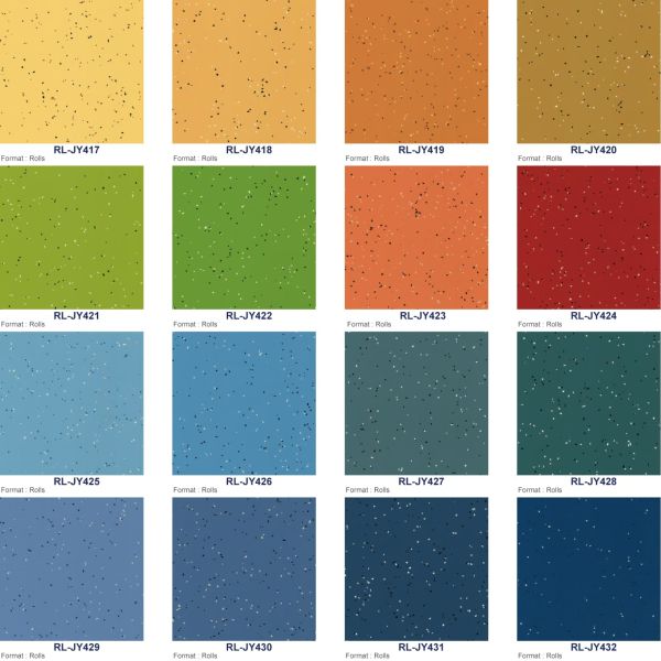 Antibacterial Flooring Hospitals Homogeneous Natural Rubber Flooring For Hospitals