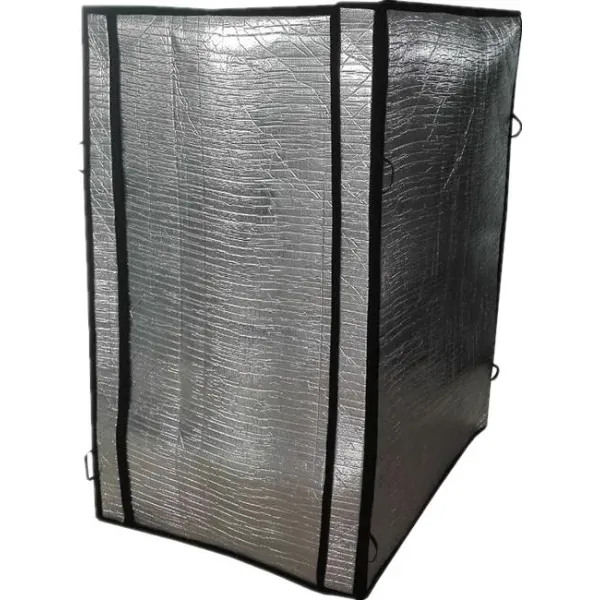 Food and Beverages Transportation Aluminum Foil Bubble Insulated Bag Thermal Pallet Cover Package of Cooler Chain for Shipping Chocolates and Perishable Goods